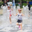 바닥분수 이미지