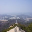 응봉공원 응봉관리소 | 북한산 발바닥바위-향로봉-비봉-사모바위-응봉을 타고 원점회귀 산행.