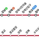 지하철역 숫자와 한자명(1~9선, 경의중앙선 경춘선 분당선 신분당선 공항철도) 이미지