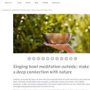 명상 - 자연 이미지