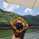 옥천다방 - 강릉시 | 뷰맛집 금강휴게소, 홍콩다방 금강휴게소점 홍콩 에그와플 초코 까이딴자이 먹은 후기
