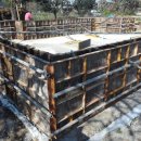 기초 4일차 - 크롤스페이스 벽체 레미콘 타설 이미지