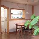 한옥집 판넬주택 방부목 목조주택 칸막이공사 이동식 일식집 파고라 탁자 테이블 이미지