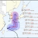 기상청 "카눈 10일 오전 울릉도 남동 40㎞ 해상 통과 가능성" 이미지