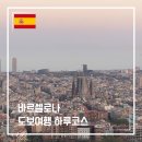 공단광장(자유시장 방면) 버스정류장) | 바르셀로나 혼자 도보여행 하루일정(바르셀로네타, 현대미술관, 벙커 야경), 이동 동선
