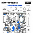 자전거 가족 이미지