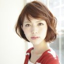 단발머리헤어 이미지