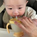 아기 첫 빨대컵 마더케이 허그 처음 트레이닝컵 후기
