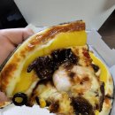 유로코피자구미점 | 구미 인동 유로코 피자/새우,스테이크 토핑이 맛있었던 블랙 알리오 비프 쉬림프 피자