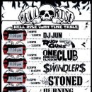 SPOT 13/01/19/토요일(Sat) HELL RISE - RUDY GUNS, ONE HUNDRED BLOSSOM CLUB, SWINDLERS, STONED, BURNING HEPBURN, THE STRIKERS, RUX, DJ JUN 이미지