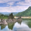 도담삼봉 이미지