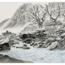 전통산수화 이미지