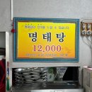 부산 사상 감전동 해장의 성지 육일원조명태탕 혼밥