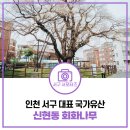 의령남씨 종중묘역 | 인천 서구의 국가유산, 500살 넘은 신현동 회화나무