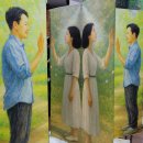 양충우(허심)_인연_혼합재료(취미 미술 동호회 화실) 이미지