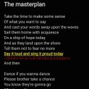 노래 가사를 잘 모르신다면? 이 부분이라도 공부해가셨으면 좋겠습니다 이미지