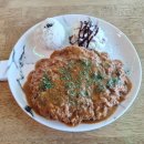 정선 사북 카페 cafe 사랑채 돈까스 후기