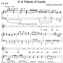 [성가악보] The Silence And The Sound 9. A Tribute of Carols [H. Sorenson] 이미지