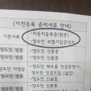 차량 매매시 이전등록 서류 안내 이미지