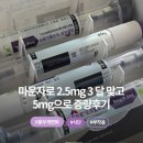 감치원 | 마운자로 2.5mg 띄엄띄엄 3개월->5mg 증량 후기 및 식단, 부작용, 몸무게 변화