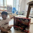 신백카센타 | 20개월 아기 장난감 선물 추천, 미카포트 유아 전동 원목 기차놀이세트 공구 구매