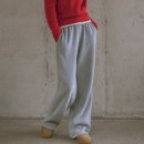 7097 | 시야쥬 SIPT7097 기모 골지 스웻 팬츠_Melange gray