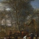 영광여인숙 - 제천시 내토로 431-8 | Jan Steen) — 영국 런던 내셔널 갤러리 소장 / 여인숙 밖에서 스키틀 게임 또는 볼링 게임을 하는 사람...