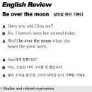 Be over the moon 날아갈 듯이 기쁘다 이미지