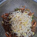 《초간단 원펜 》아삭아삭 맛있는 콩나물 잡채... 이미지
