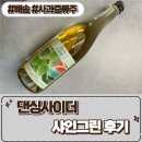술선물과 전통주추천 [ 댄싱사이더 샤인그린 애플스피릿 ] 후기
