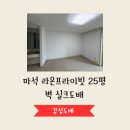 도배갤러리 | [마석 도배] 마석 라온프라이빗 25평 벽 실크도배(부분도배)시공 후기!