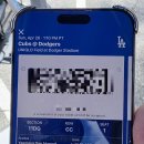 LA 다저스 오타니 김혜성 더그아웃 다저스타디움 야구 직관 후기(Dodger Stadium Yaamava’ Dugout Club)