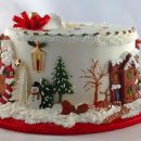 크리스마스케익만들기 이미지