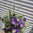 안산역 | 안산역꽃집 ‘꽃담’, 보라빛 리시안셔스 꽃다발 후기