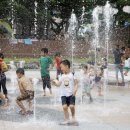 원형분수대 이미지