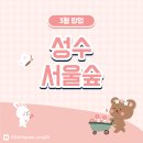 [공지] 3월 3-4주차 성수&amp;서울숲 팝업스토어 가볼만한 곳 정리 (후기포함)