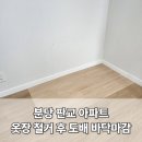 판교원로 | 분당 판교 대광로제비앙아파트 옷장 철거 후 도배 바닥 장판시공 마감