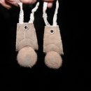 훈련용 그러브(gloves-a muffle)와 납 덩어리 그러브 이미지