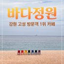 바다정원 - 창원시 마산합포구 해양관광로 1626 | [고성] 방문객 전국 1위 속초 오션뷰 대형카페 바다정원 방문후기!