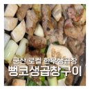 뻥코생곱창구이