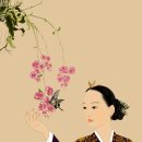 채색공필화 이미지