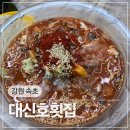 대신호 | 속초 롯데리조트 외옹치항 맛집 대신호횟집 물회 후기