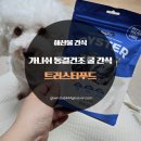 저속노화 간식 트러스티푸드 해산물 간식 가니쉬 동결건조 굴 간식 급여 후기