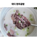 고기가 씹히는 사골국 대디푸드 한우곰탕 온가족 어린이국 추천