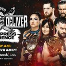 WWE NXT TAKE OVER : STAND & DELIVER 2021 대진표 이미지