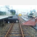 [철도 선로에 자동차 추락] 니시오오이역 근처에서 요코스카선 철로로 택시 추락 사고 / (참고) 최근의 철로 침범 자동차 사고 사례들 (일부 수정) 이미지