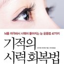 기적의 시력 회복법 : 뇌를 자극해서 시력이 좋아지는 눈 운동법 47가지 [건강/자기경영노하우] 이미지