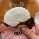 메가커피 신메뉴 : 디저트 아이스와앙모찌 팥빙수 &amp; 카페라떼