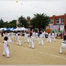 제12회 운수초등학교 총동창회 행사중 재학생 태권도시범 및 풍물한마당 이미지