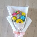 화이트데이 막대사탕 비누꽃다발 이미지